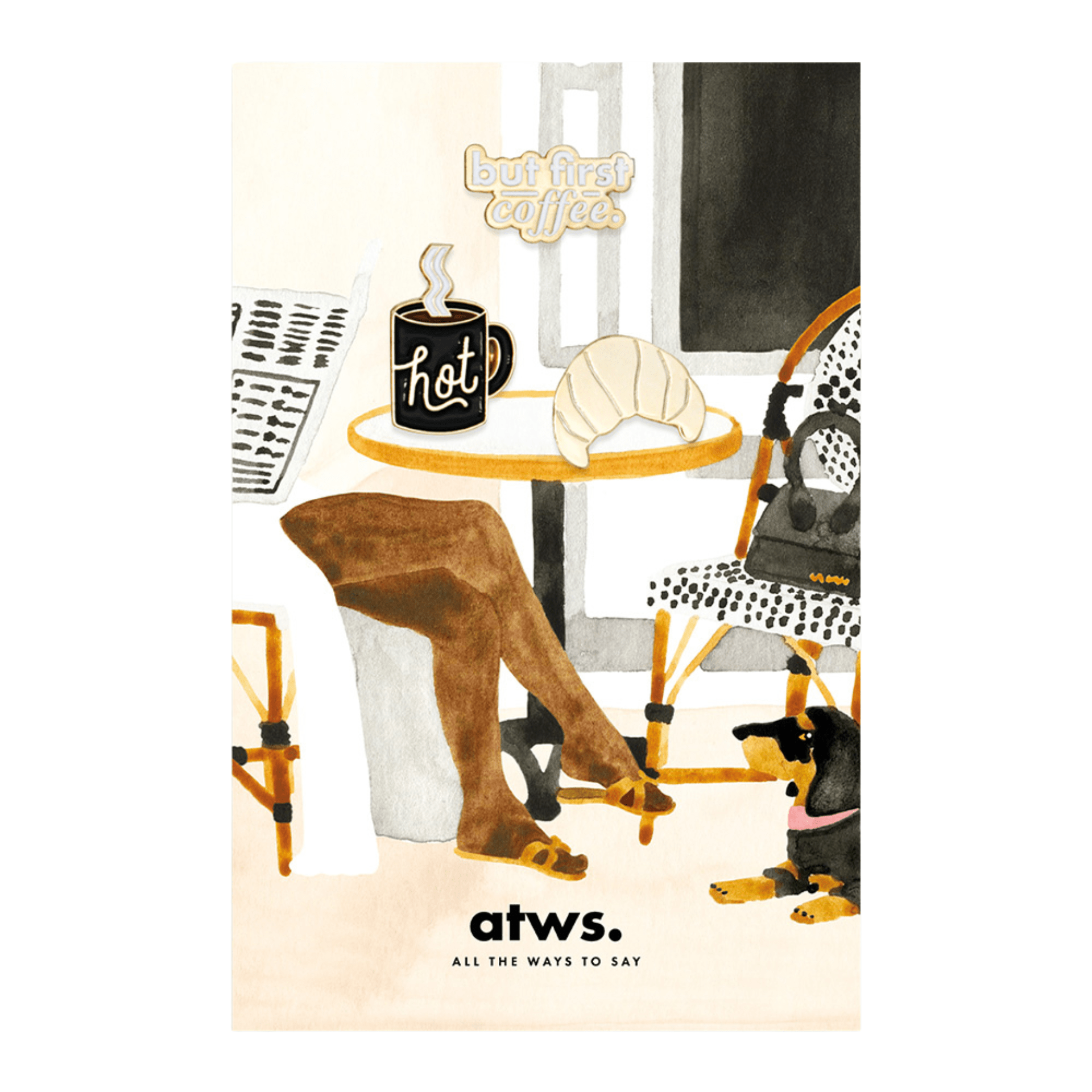 All The Way To Say Bijoux Spilla But First Coffee