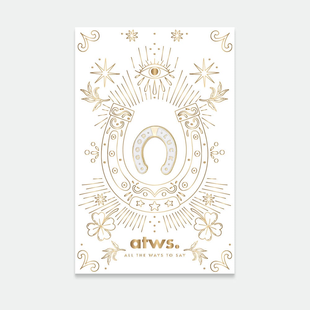 All The Way To Say Bijoux Spilla Horseshoe