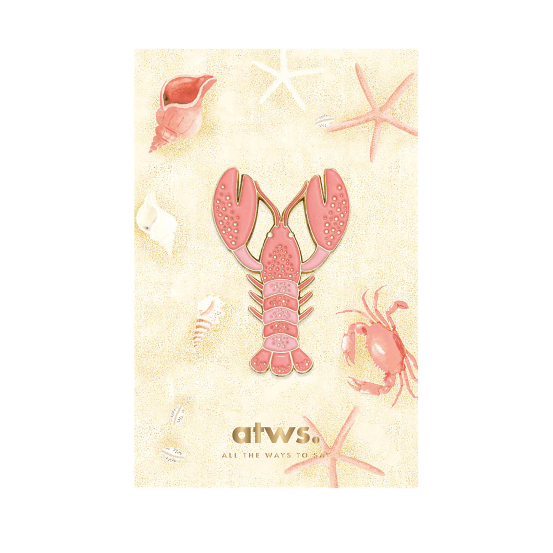 All The Way To Say Bijoux Spilla Lobster