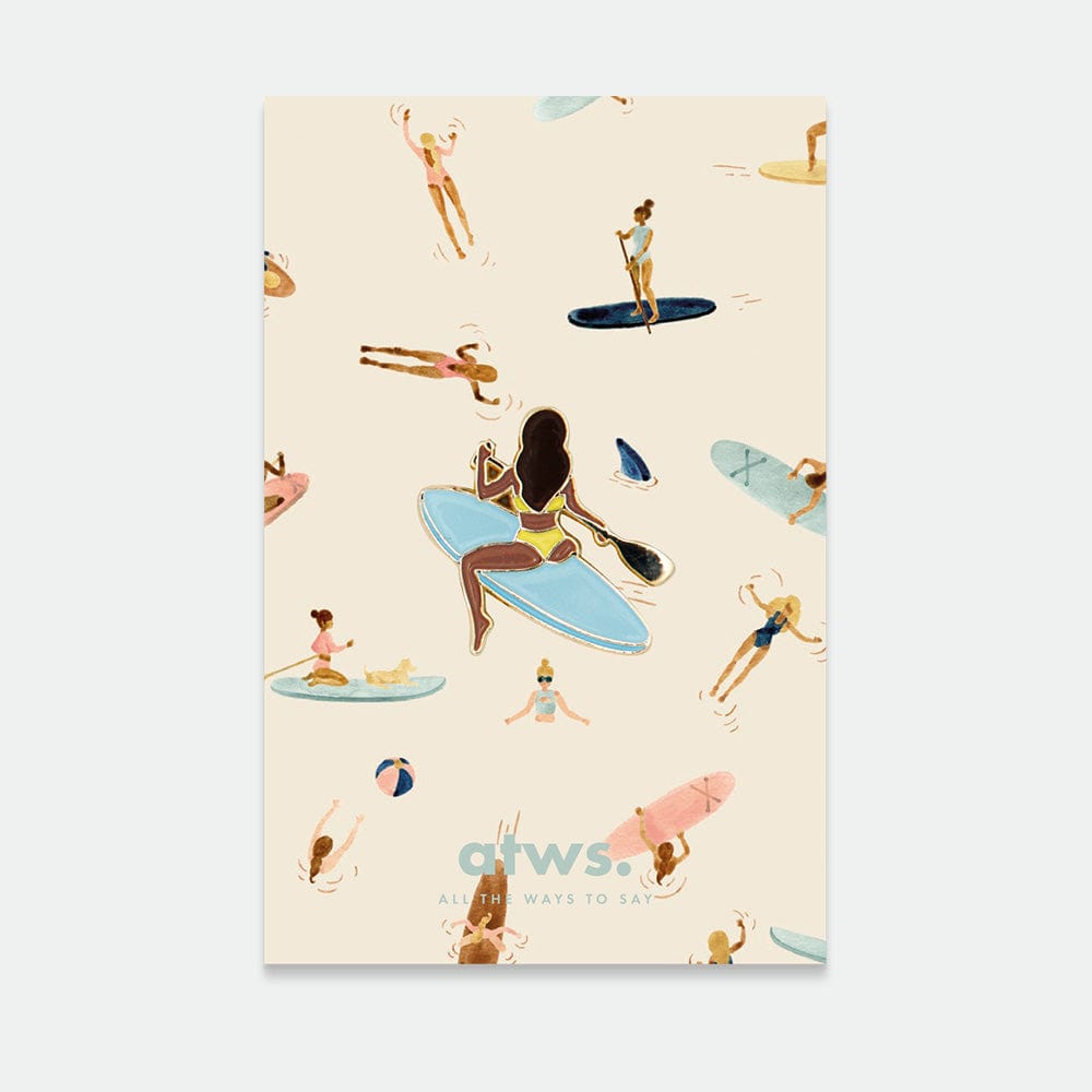 All The Way To Say Bijoux Spilla Ocean Paddle