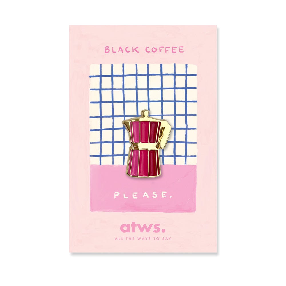 All The Way To Say Bijoux Spilla Pink Coffee