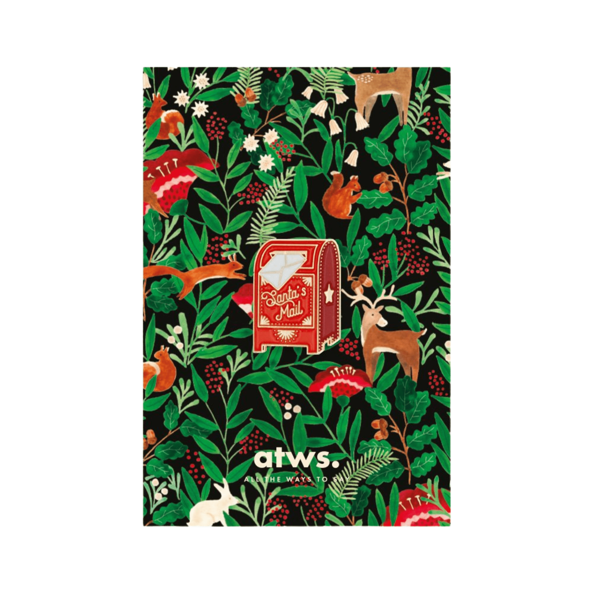 All The Way To Say Bijoux Spilla Santa's mail