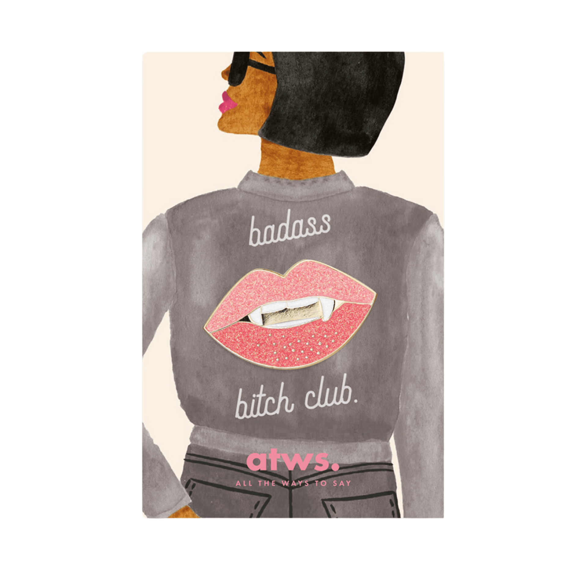 All The Way To Say Bijoux Spilla Sexy Lips
