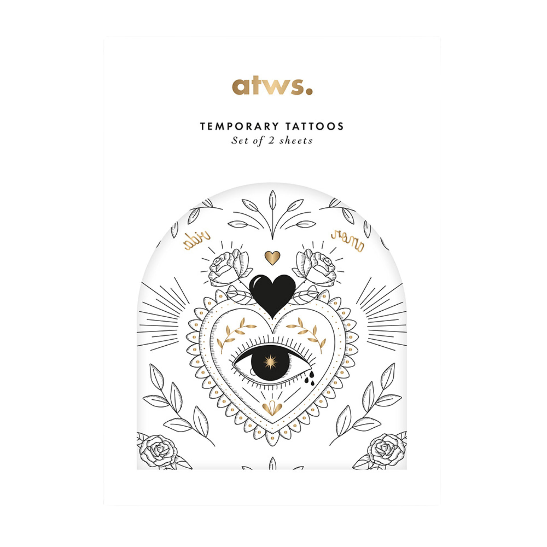 All The Way To Say Bijoux Tatoo Set Amor