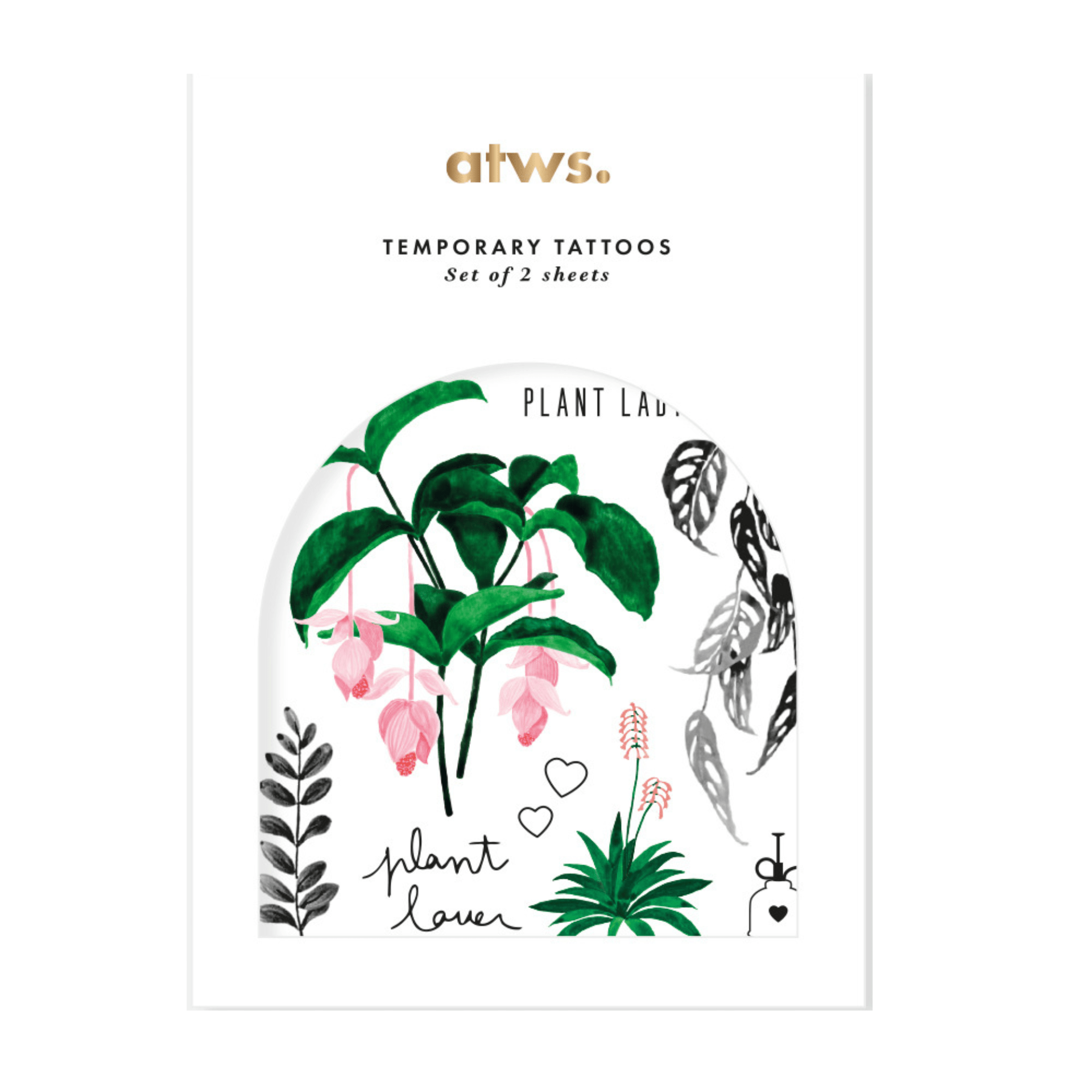 All The Way To Say Bijoux Tatoo Set Plant