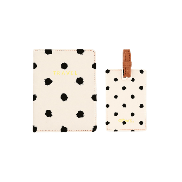 All The Way To Say Bijoux Travel Set - Painted Dots
