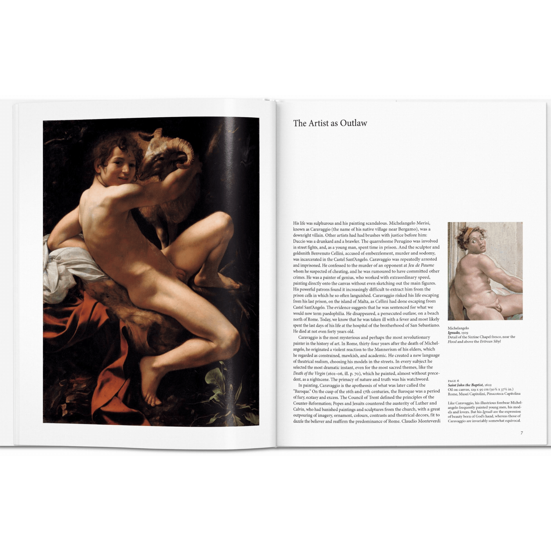 Taschen Book Caravaggio