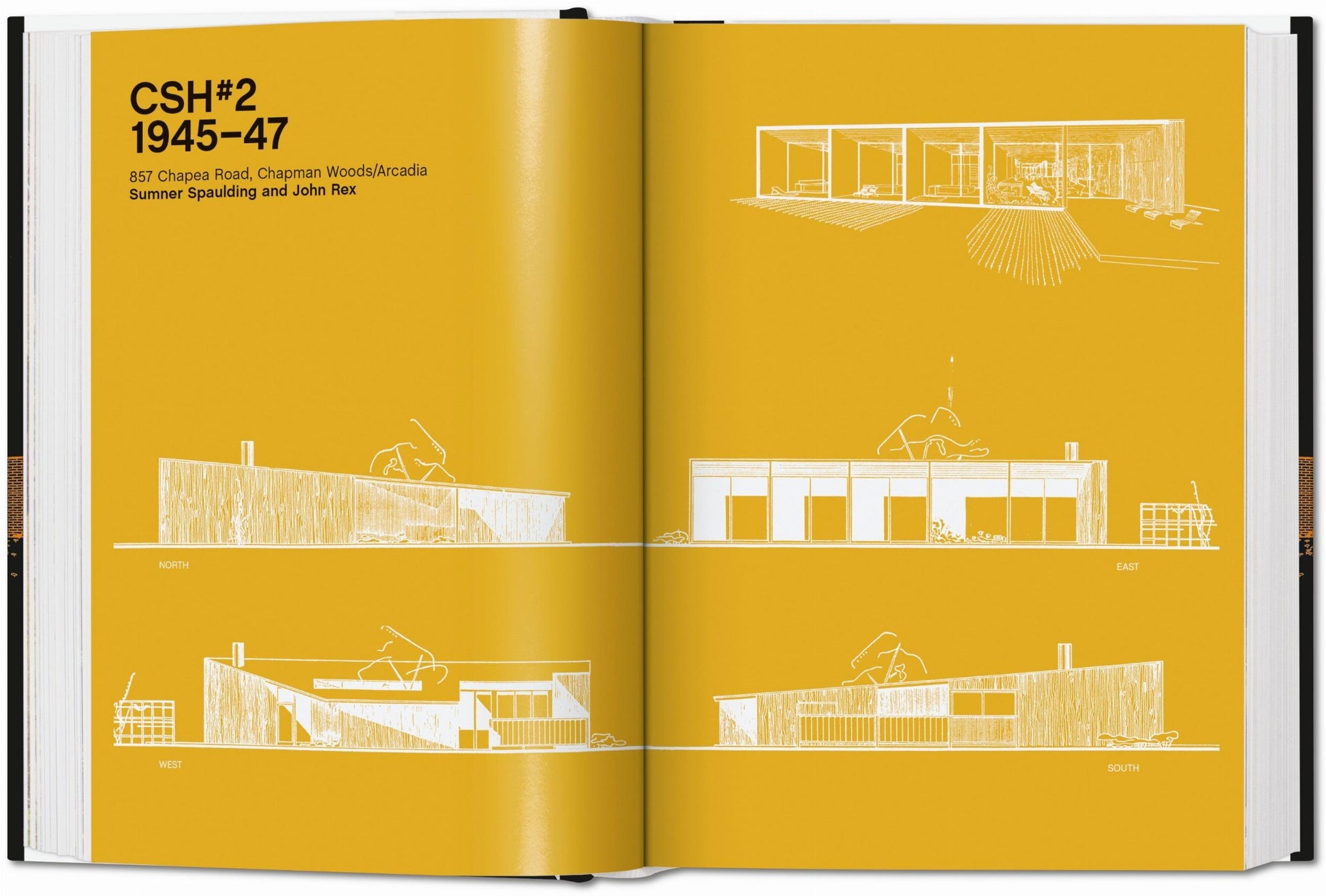 Taschen Book Case Study Houses. The Complete CSH Program 1945-1966. 40th Ed.