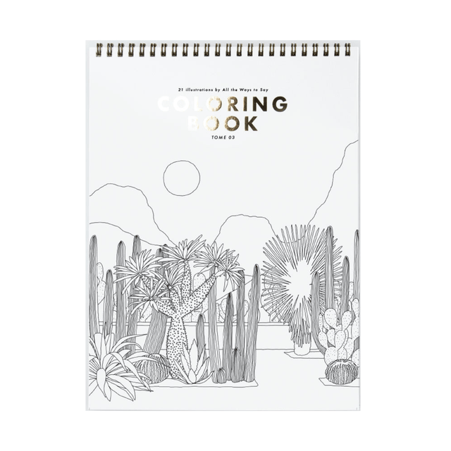 All The Way To Say Book Coloring Book #3