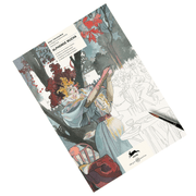 Pepin Press Book Coloring Book - Alphonse Mucha