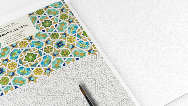 Pepin Press Book Coloring Book - Arabian Design