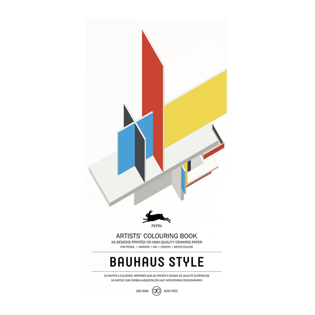 Pepin Press Book Coloring Book - Bauhaus