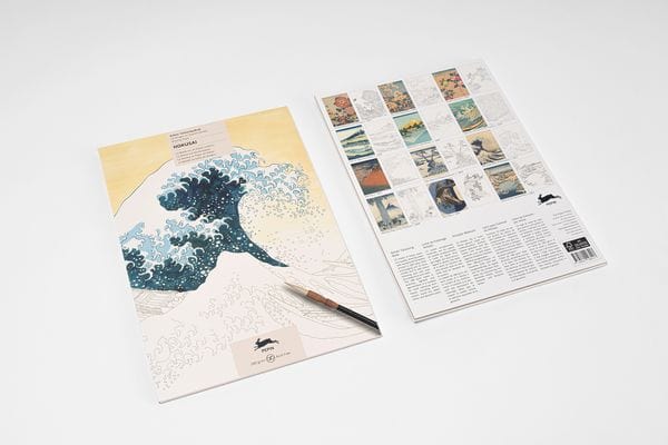 Pepin Press Book Coloring Book - Hokusai New Edition