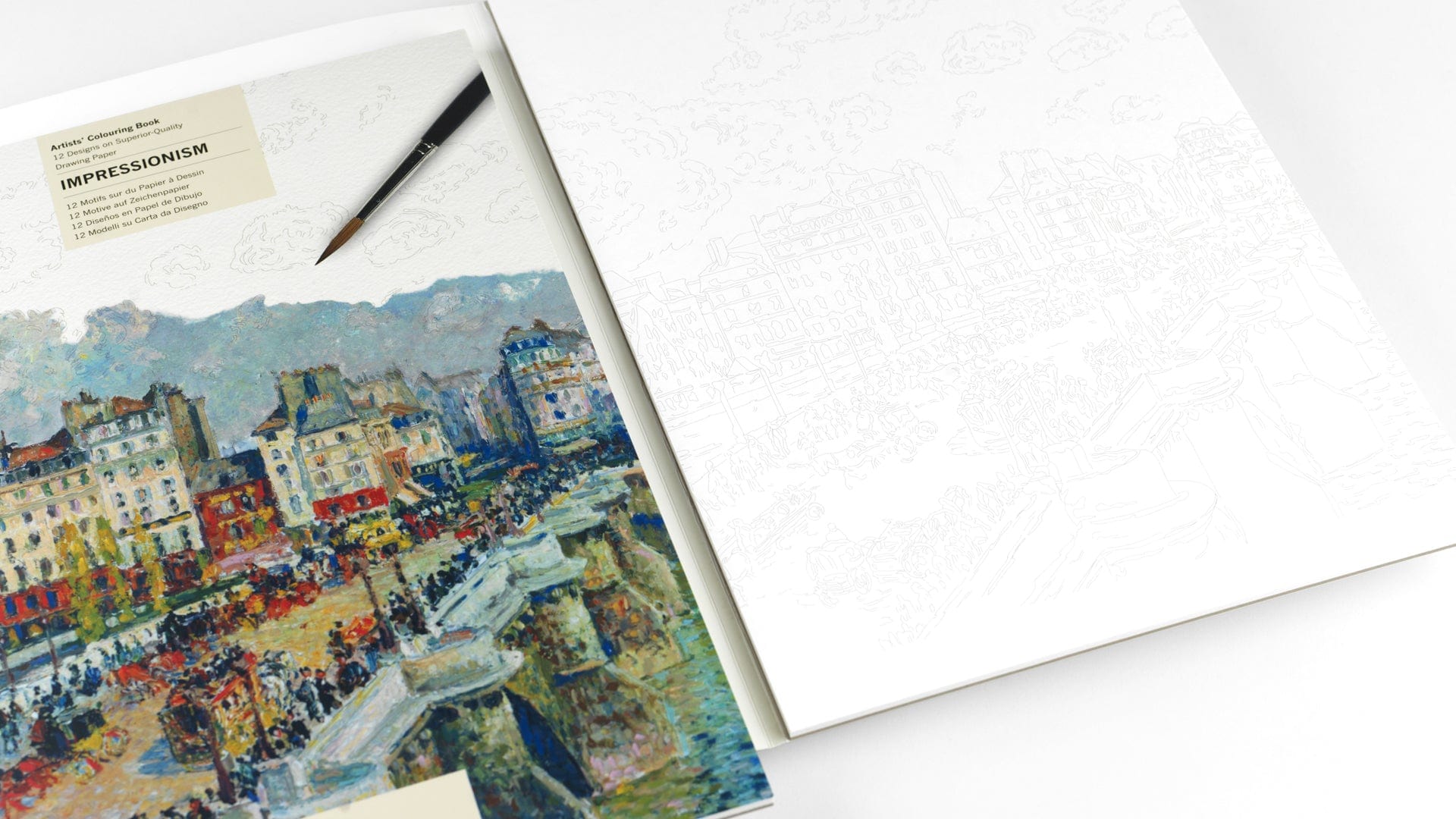 Pepin Press Book Coloring Book - Impressionism