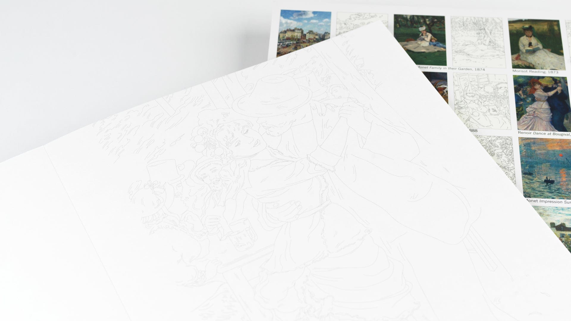 Pepin Press Book Coloring Book - Impressionism