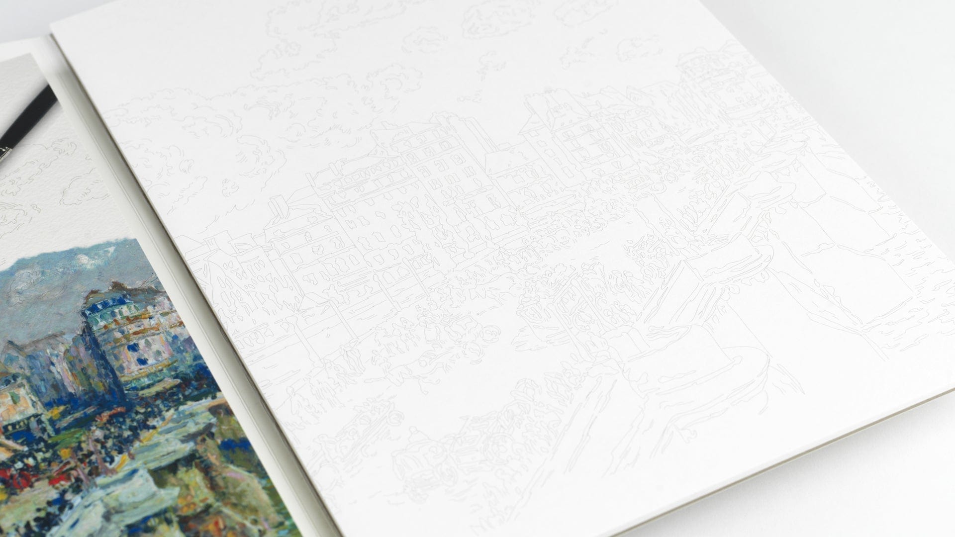 Pepin Press Book Coloring Book - Impressionism