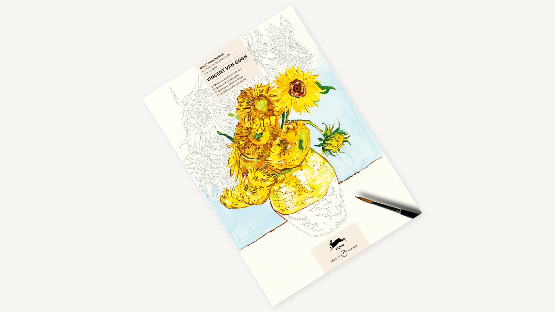 Pepin Press Book Coloring Book - Van Gogh
