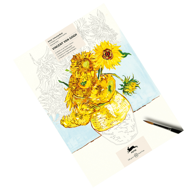 Pepin Press Book Coloring Book - Van Gogh