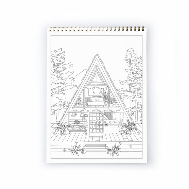 All The Way To Say Book Coloring Book Winter Edition