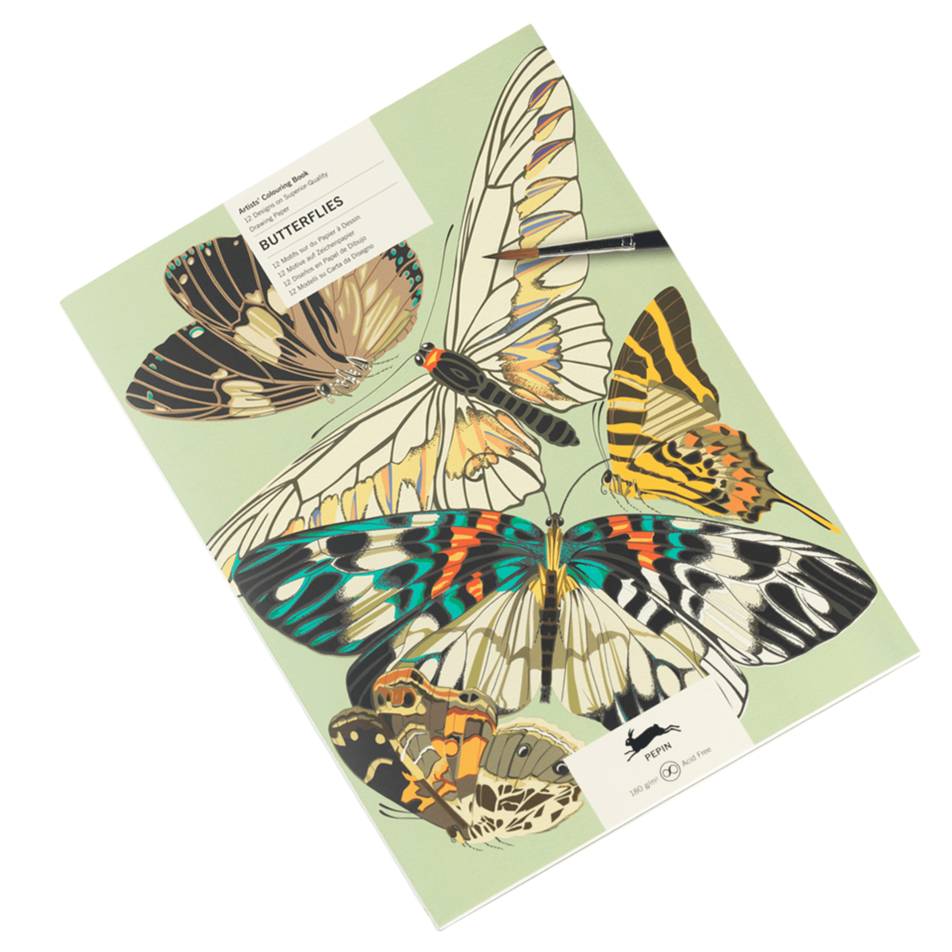 Pepin Press Book Colouring Book - Butterflies