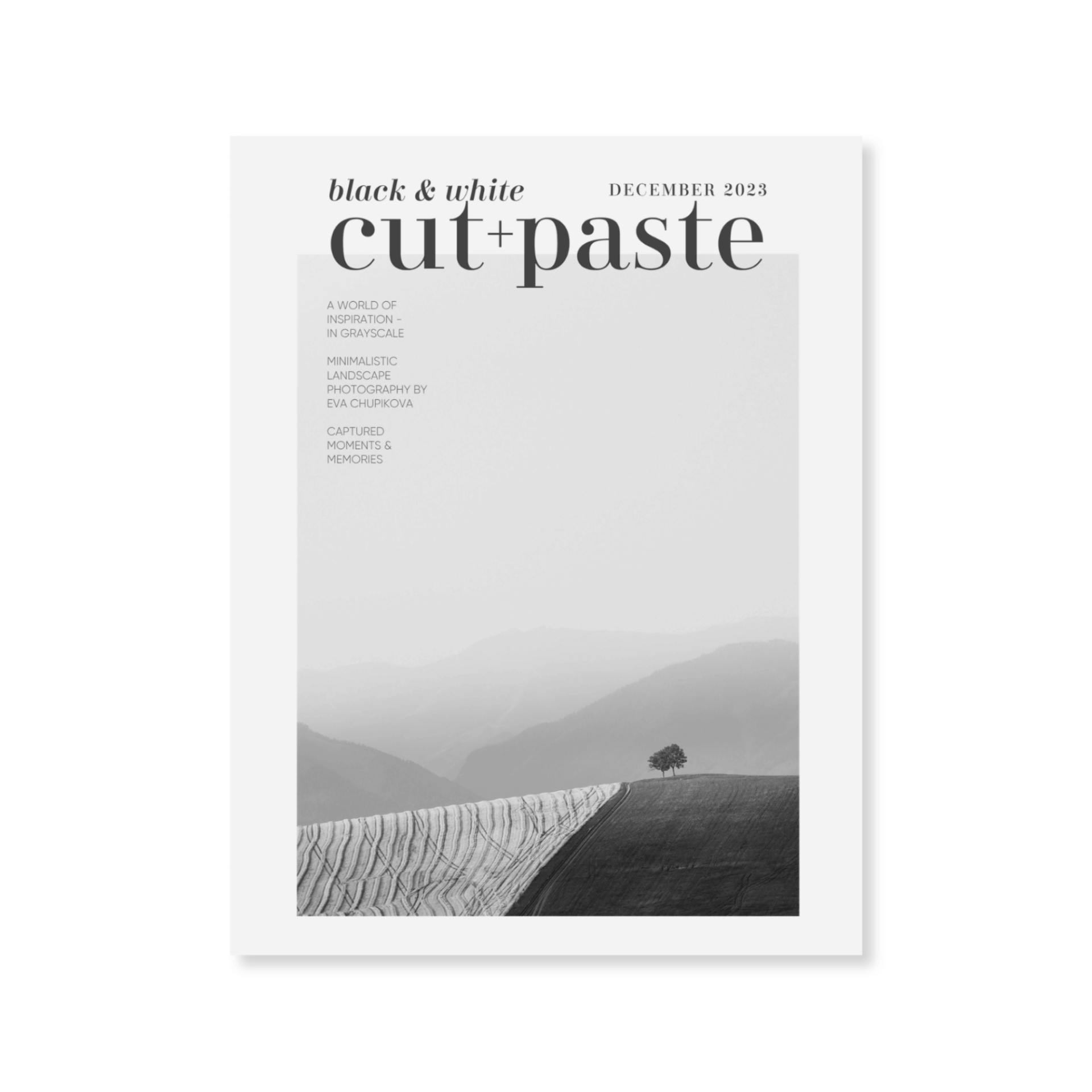 Cut & Paste Book Cut + Paste BLACK & WHITE — Issue 06