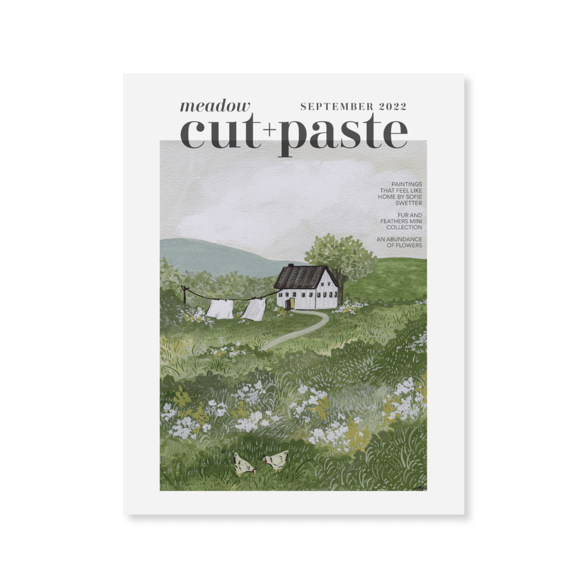 Cut & Paste Book Cut + Paste MEADOW — Issue 01