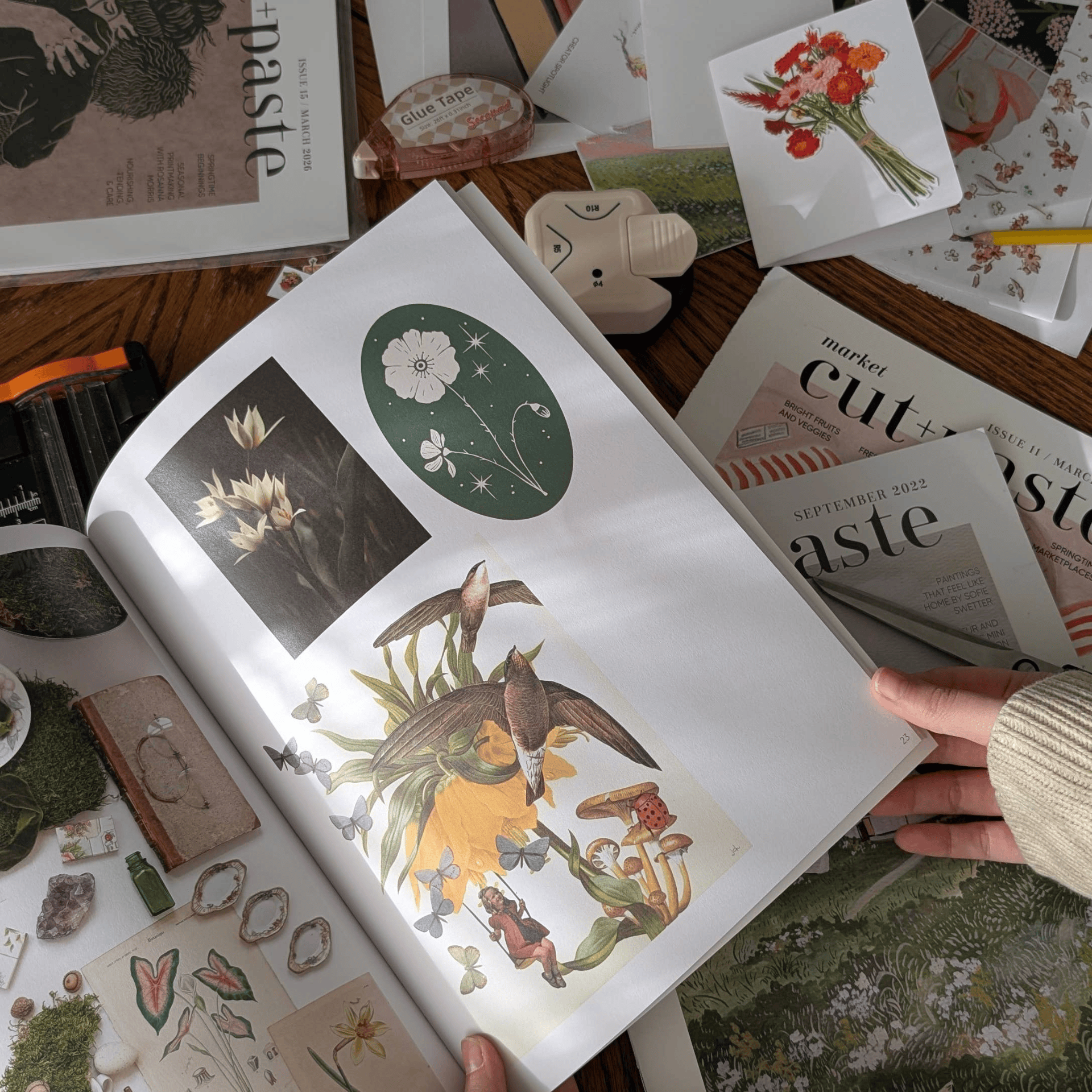 Cut & Paste Book Cut + Paste NURTURE — Issue 15