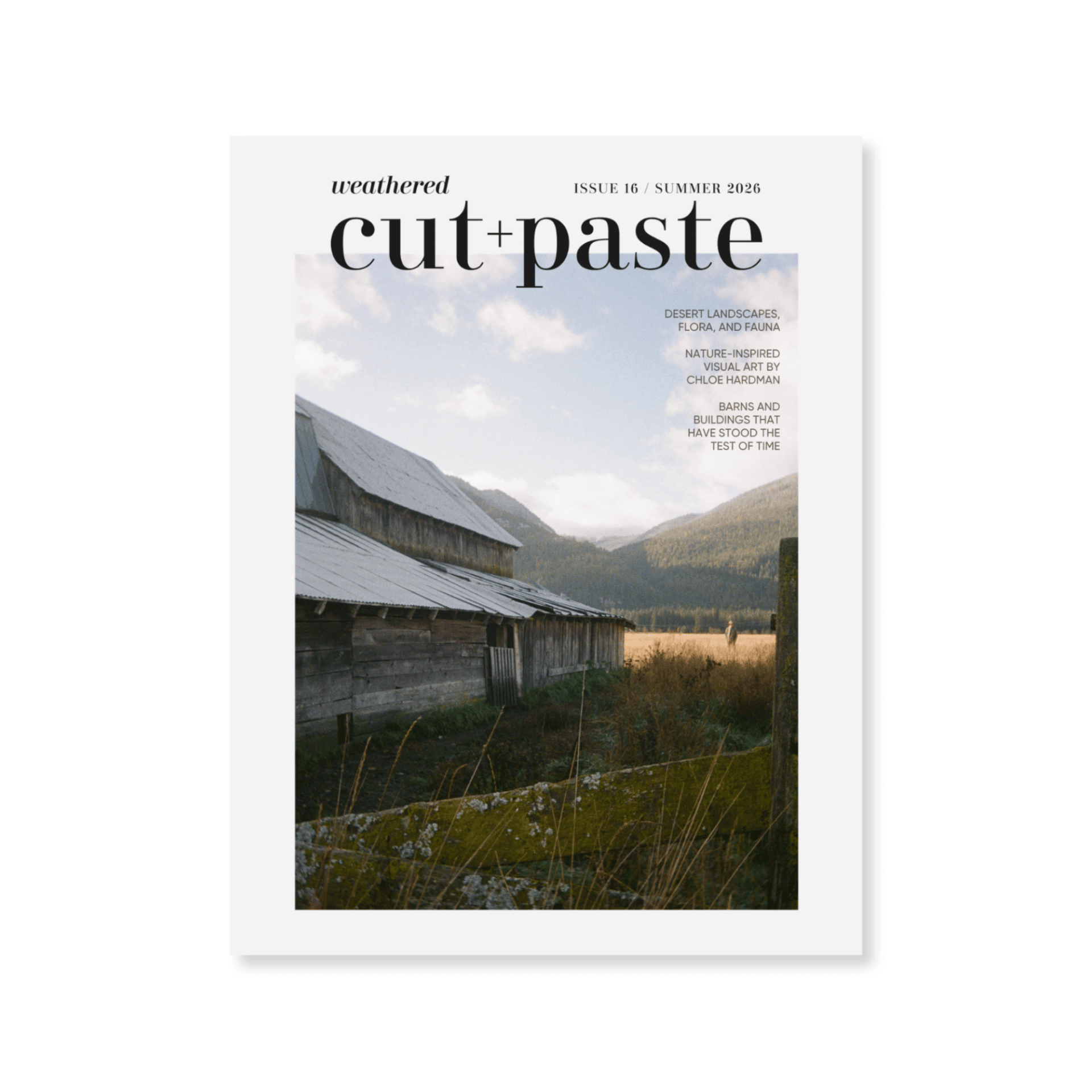 Cut & Paste Book Cut + Paste WEATHERED — Issue 16