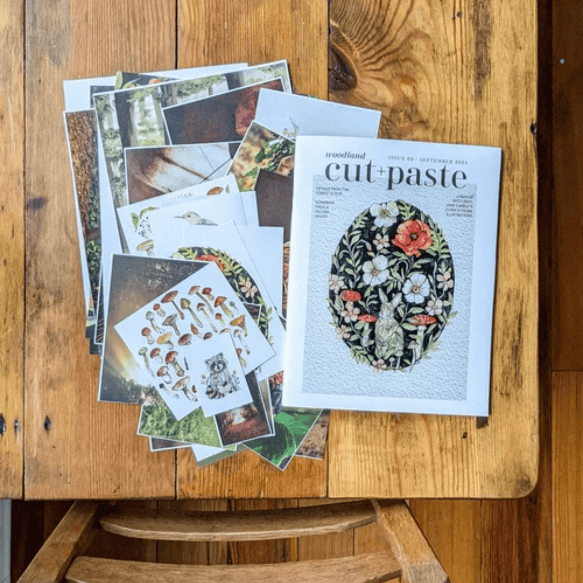 Cut & Paste Book Cut + Paste WOODLAND — Issue 09