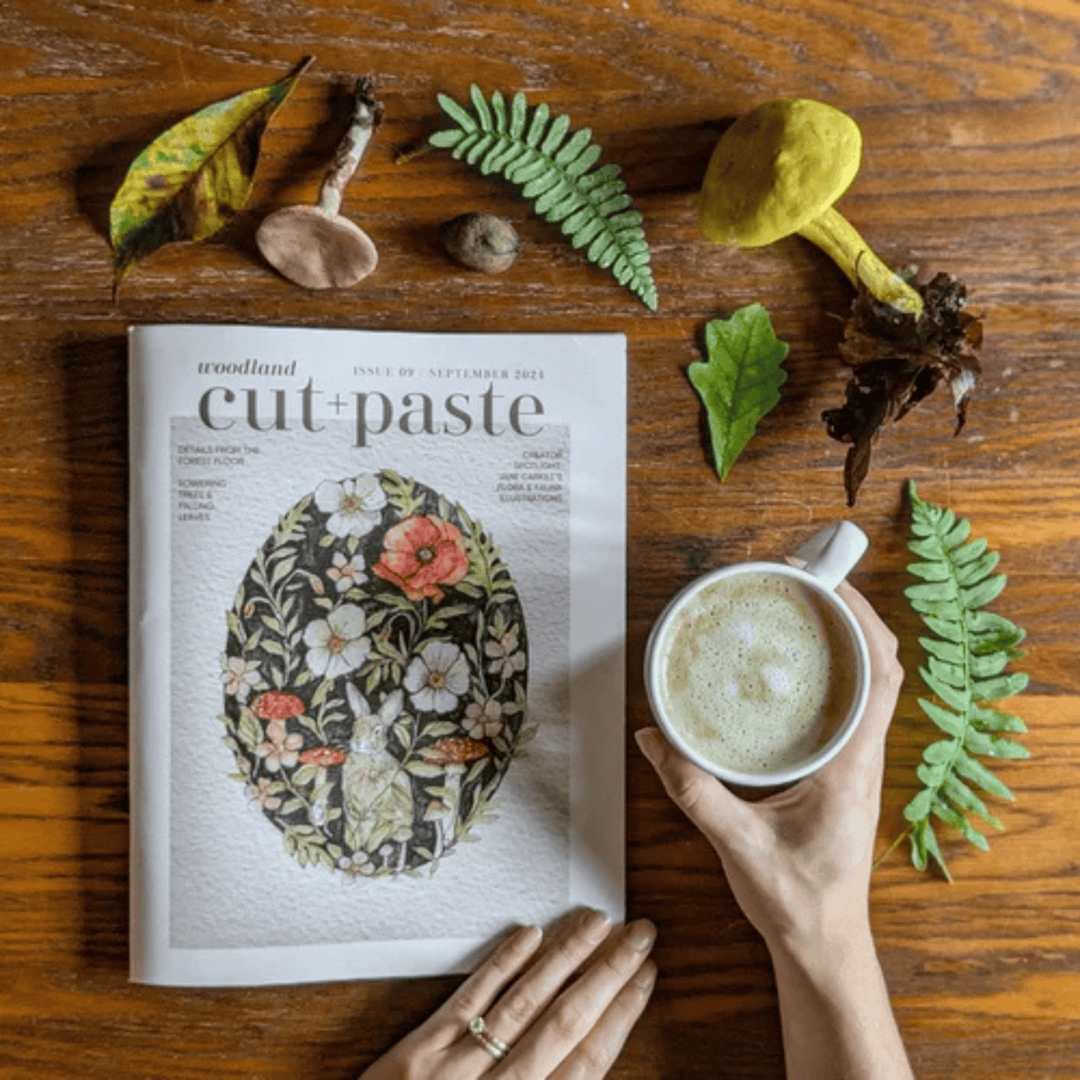 Cut & Paste Book Cut + Paste WOODLAND — Issue 09