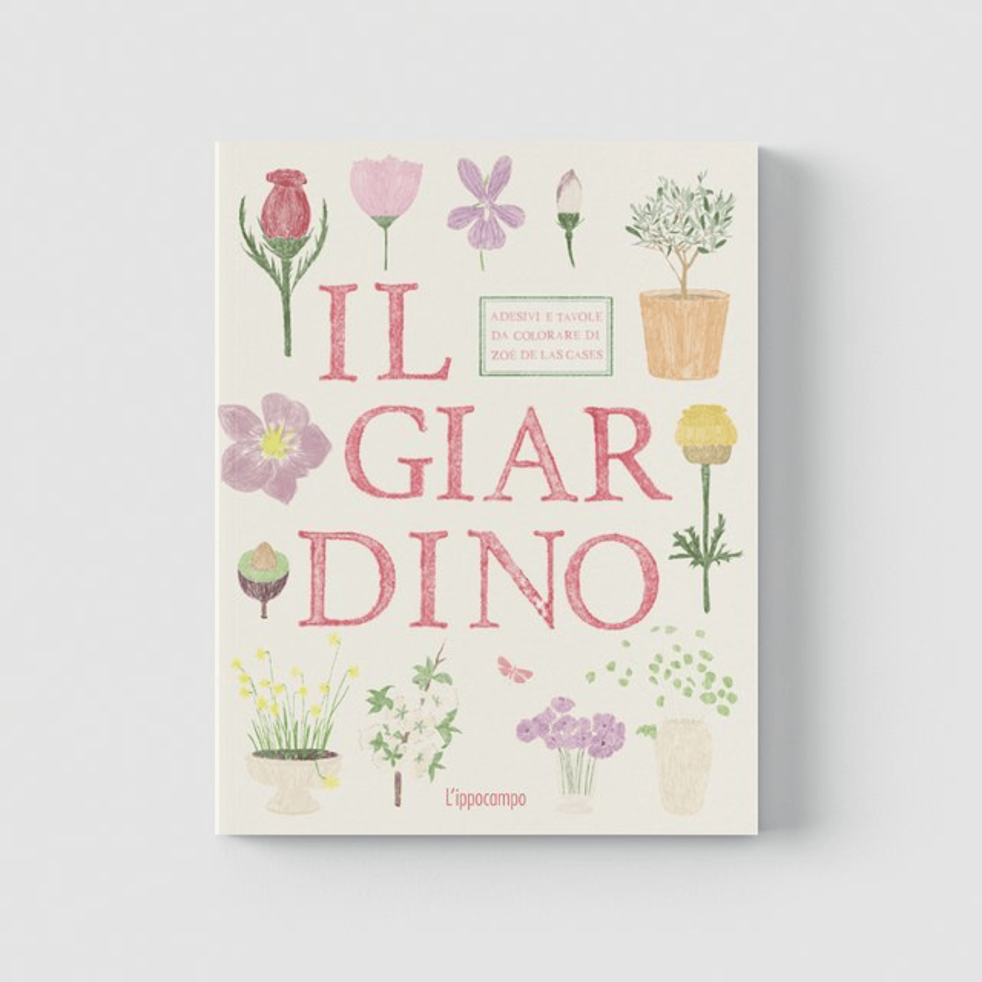L'Ippocampo Book Il Giardino - Sticker & Coloring Book