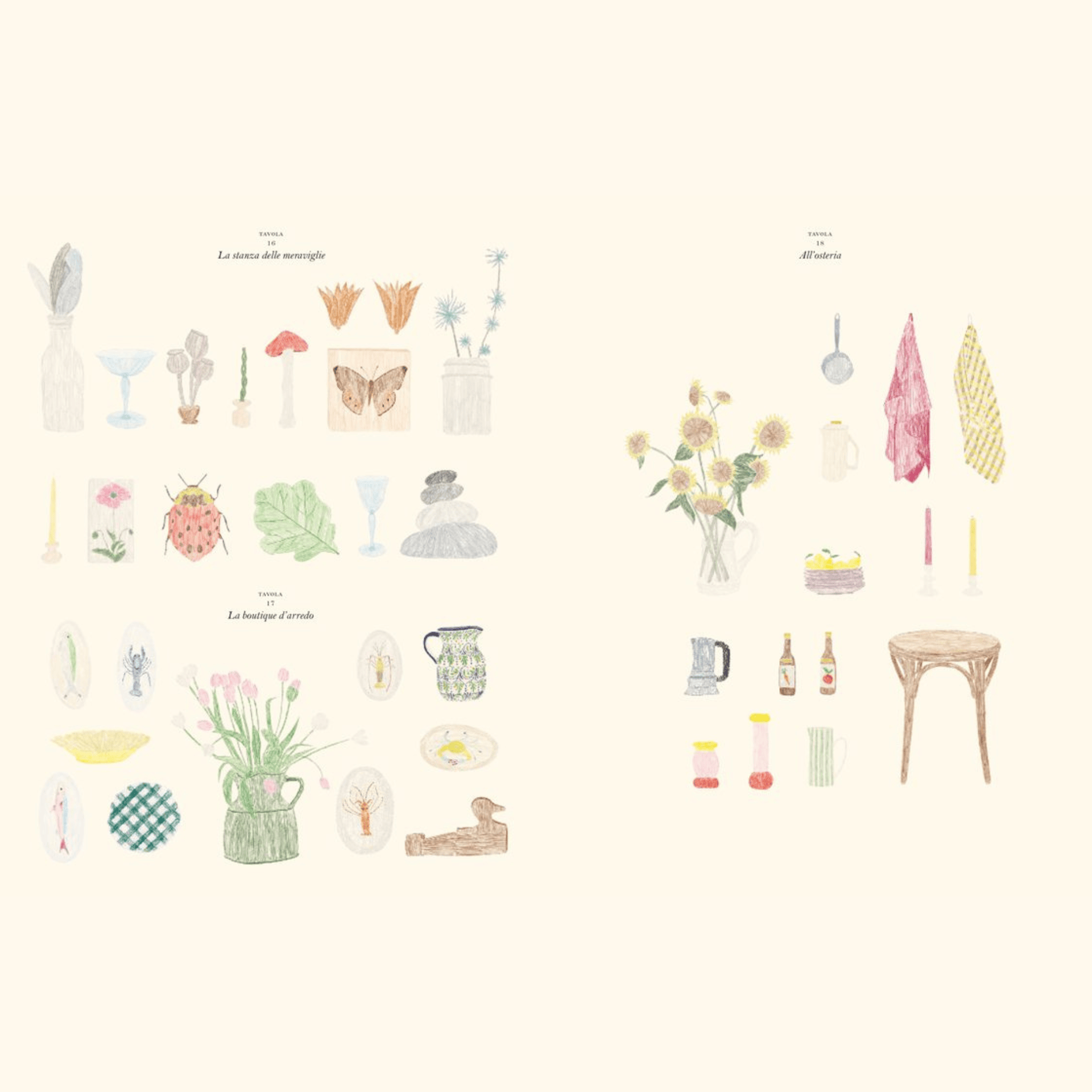 L'Ippocampo Book Il Mercato - Sticker & Coloring Book