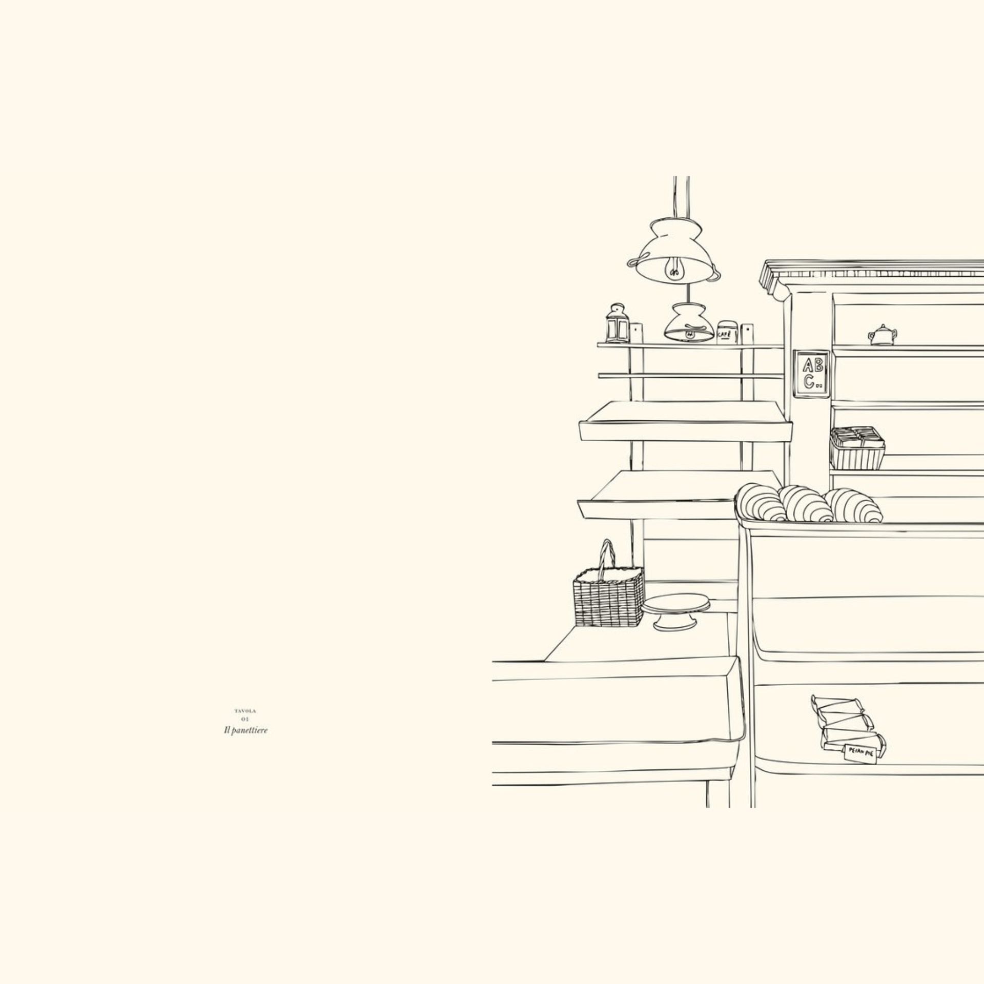 L'Ippocampo Book Il Mercato - Sticker & Coloring Book
