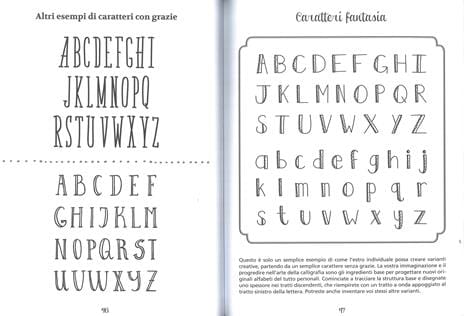 Magazzini Salani Book Lettering Creativo e Calligrafia Moderna - Quaderno degli esercizi