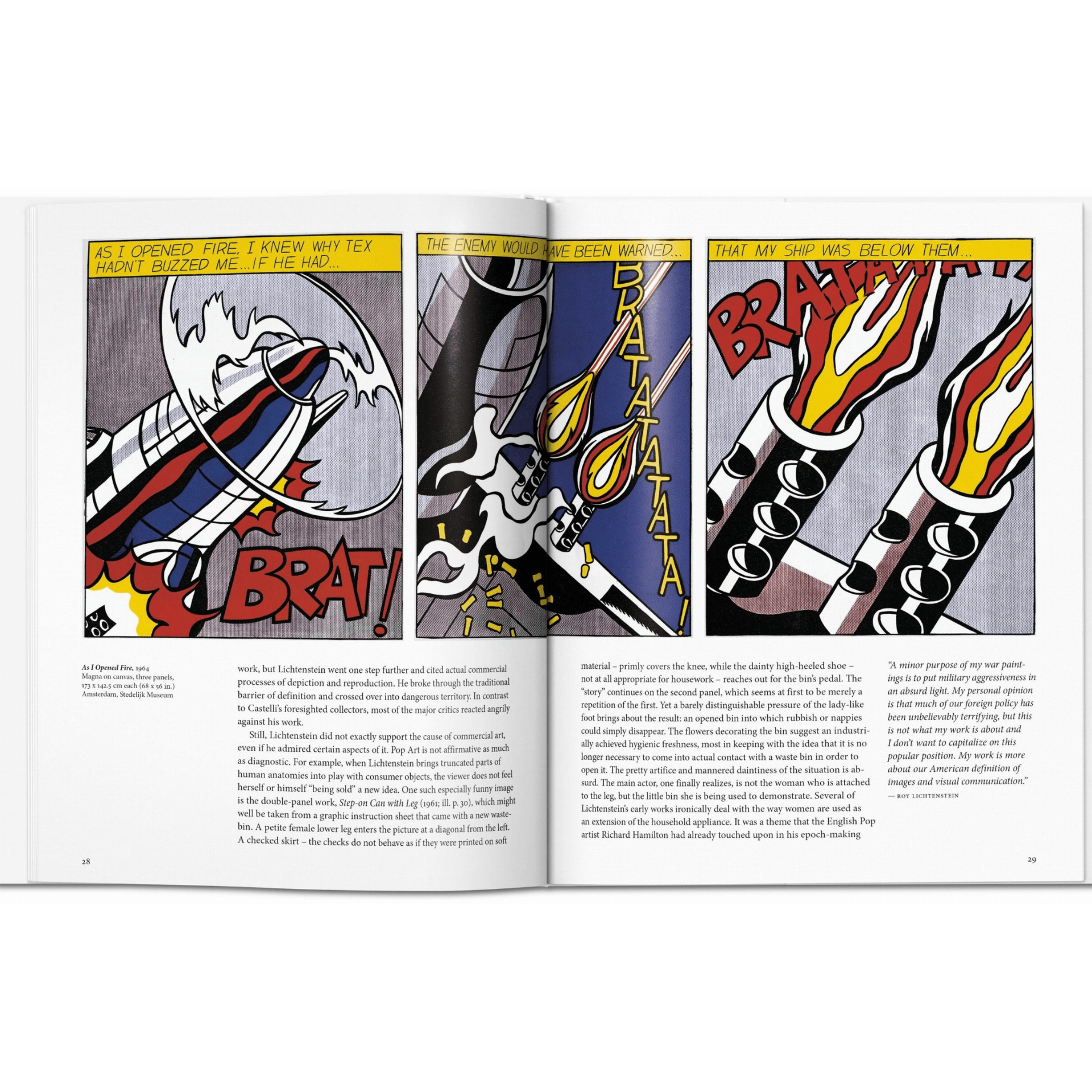 Taschen Book Lichtenstein