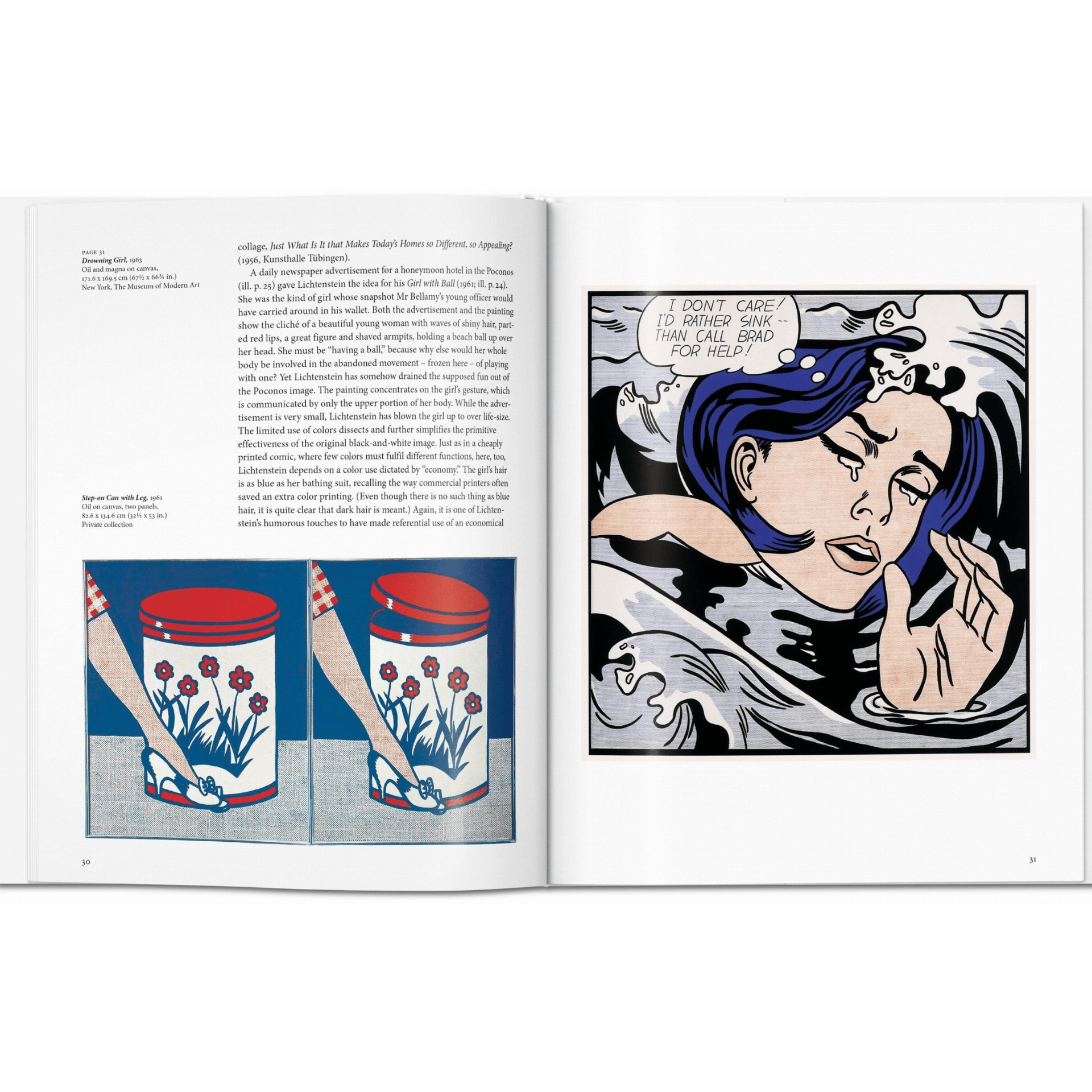 Taschen Book Lichtenstein