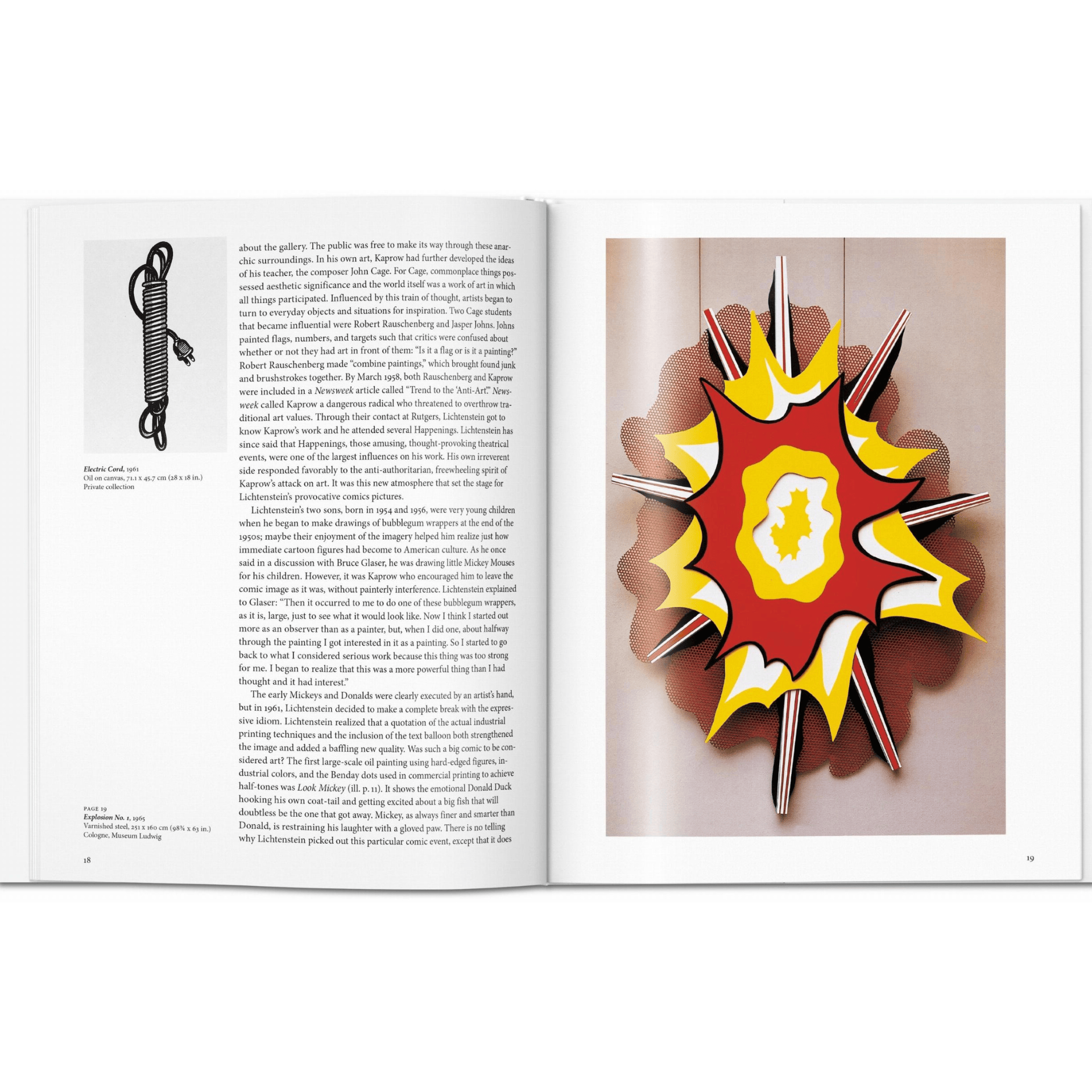 Taschen Book Lichtenstein