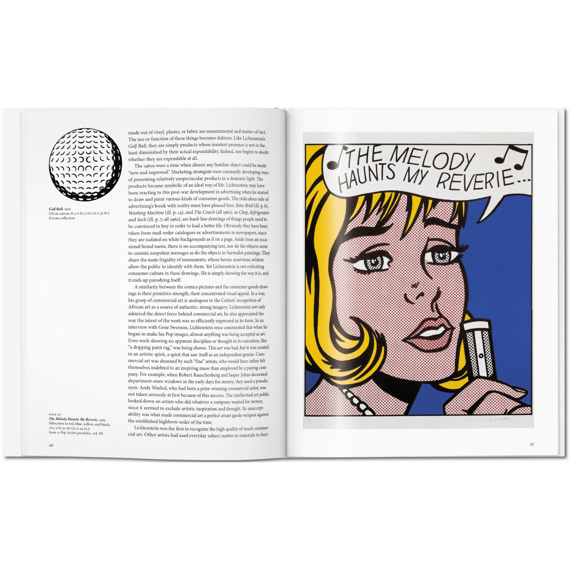 Taschen Book Lichtenstein