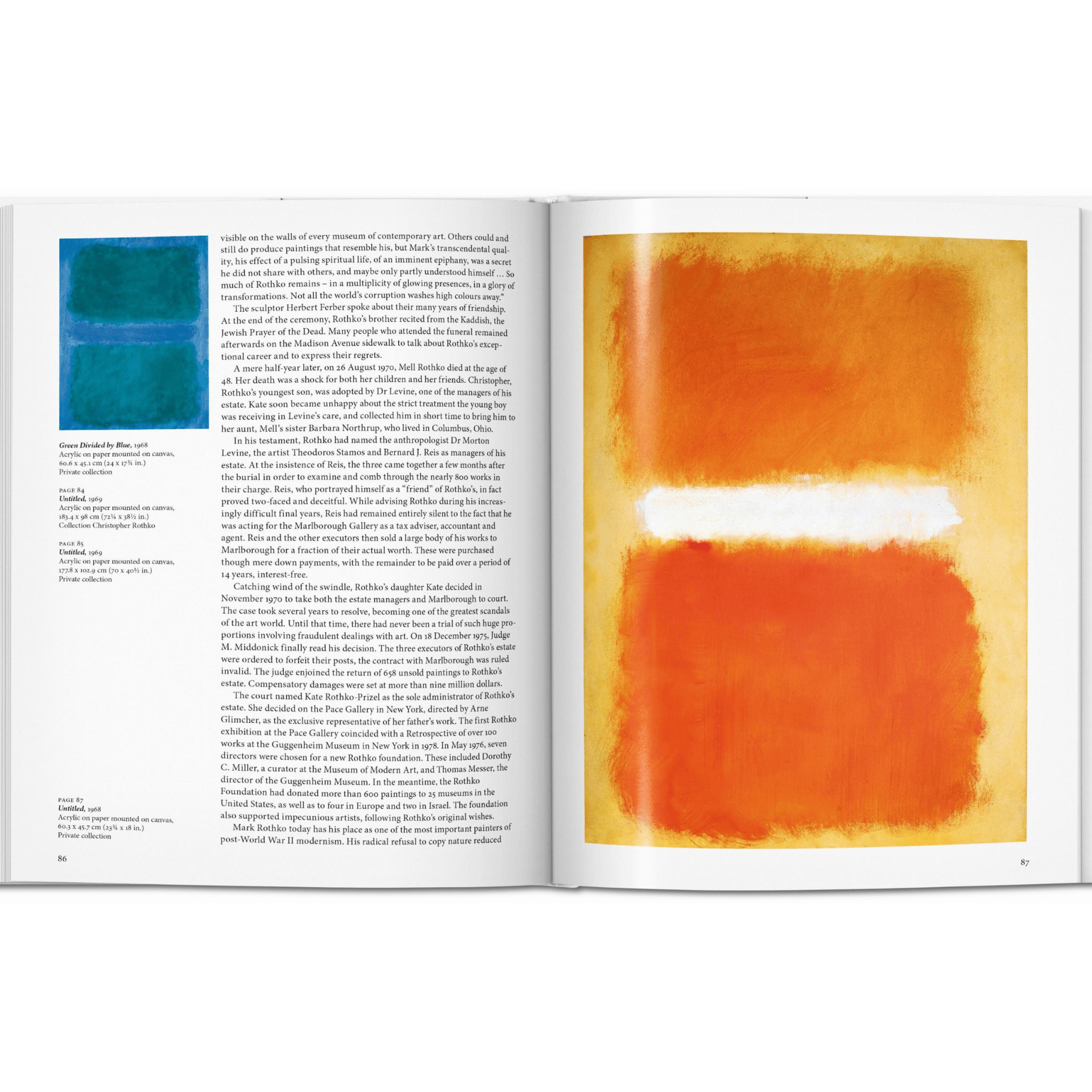 Taschen Book Rothko