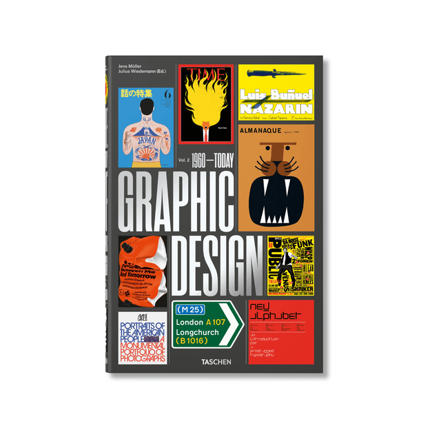 Taschen Book The History of Graphic Design. Vol. 2. 1960–Today