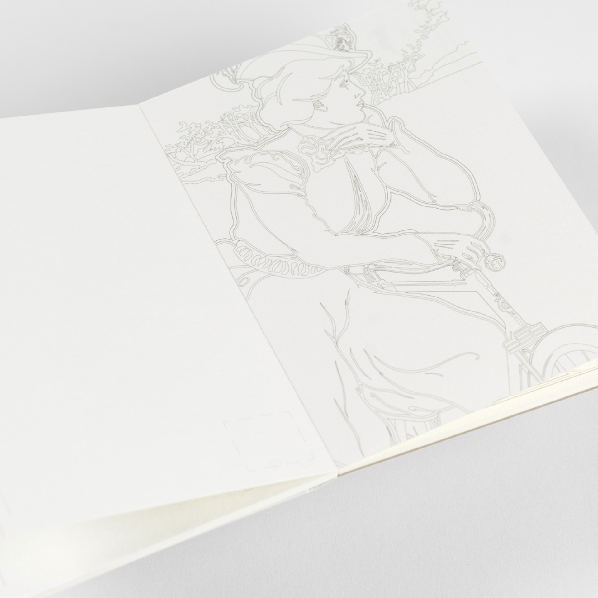 Pepin Press Book Watercolor Postcard Book Art Nouveau