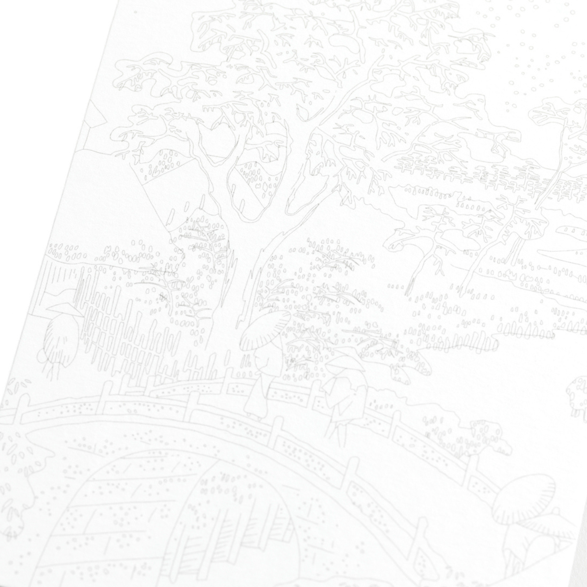 Pepin Press Book Watercolor Postcard Book Japan