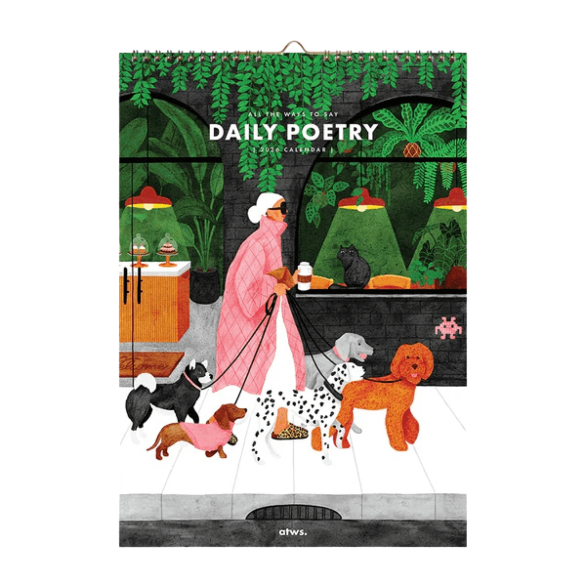 All The Way To Say calendari Calendario 2026 Daily Poetry