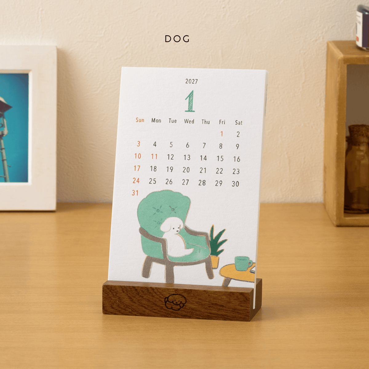 Midori calendari Calendario da Tavolo Midori 2027