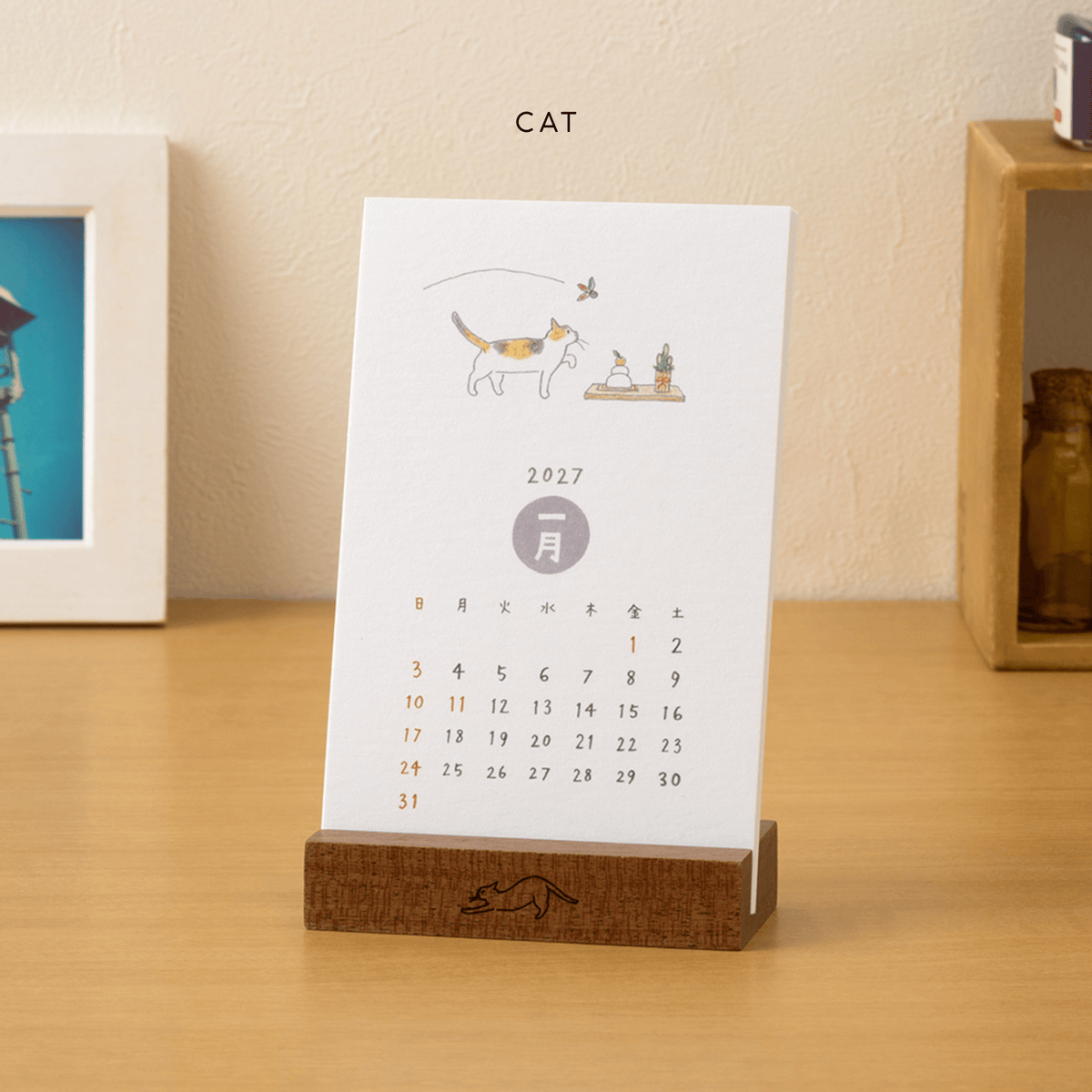 Midori calendari Calendario da Tavolo Midori 2027