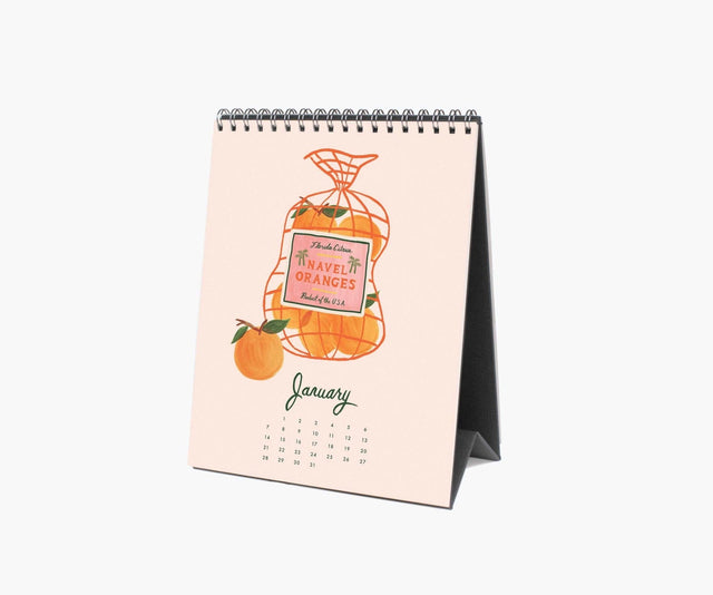 Rifle Paper calendari Desk Calendar Rifle Paper 2024