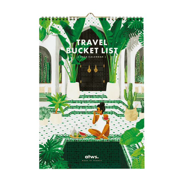 All The Way To Say calendario Calendario 2024 Travel Bucketlist