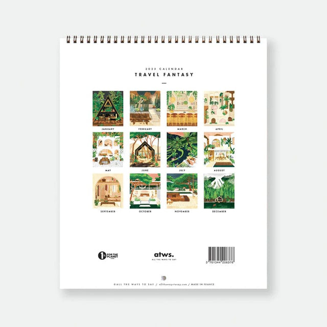 All The Way To Say calendario Calendario 2025 Travel Fantasy