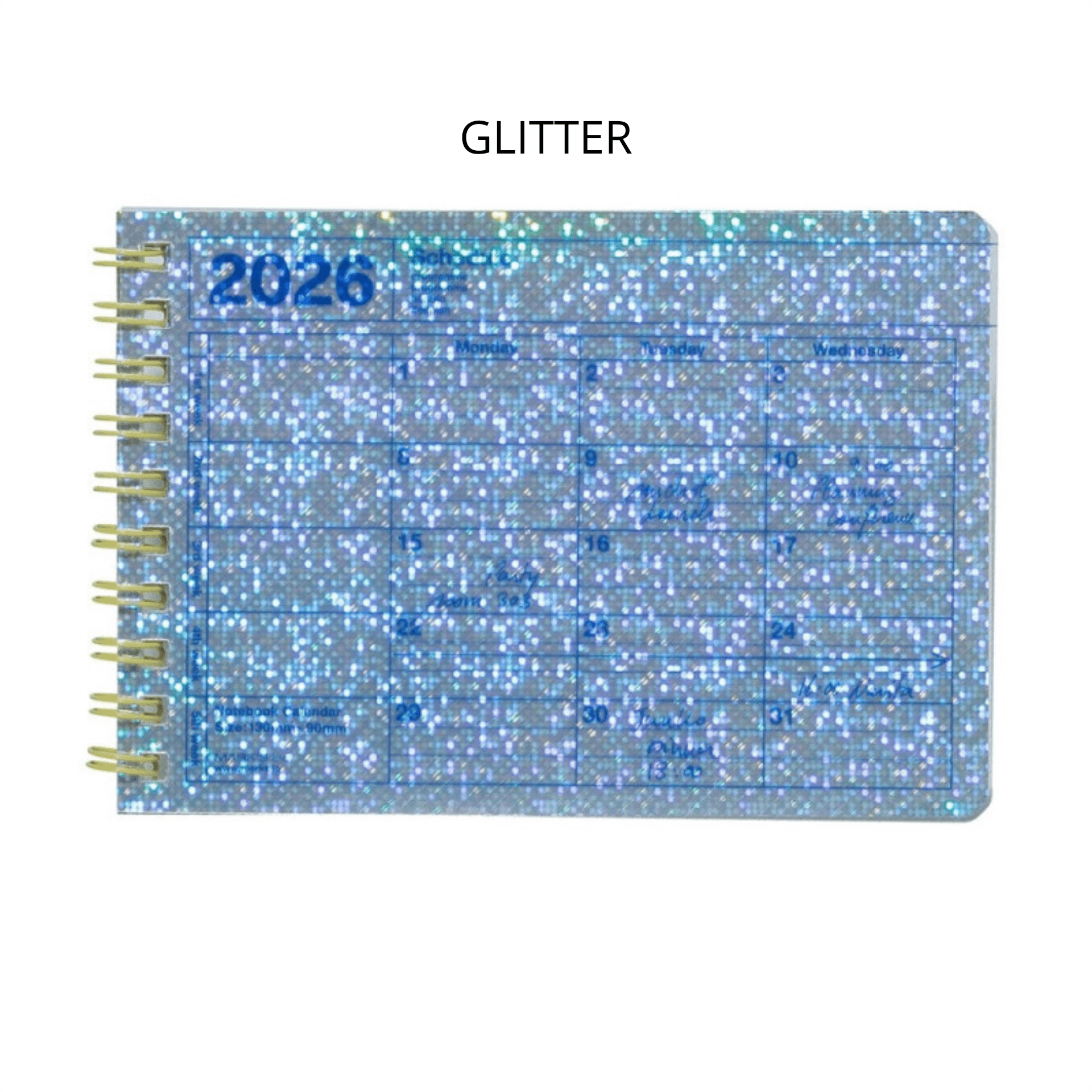 Mark's Tokyo calendario Notebook Calendar 2026 XS