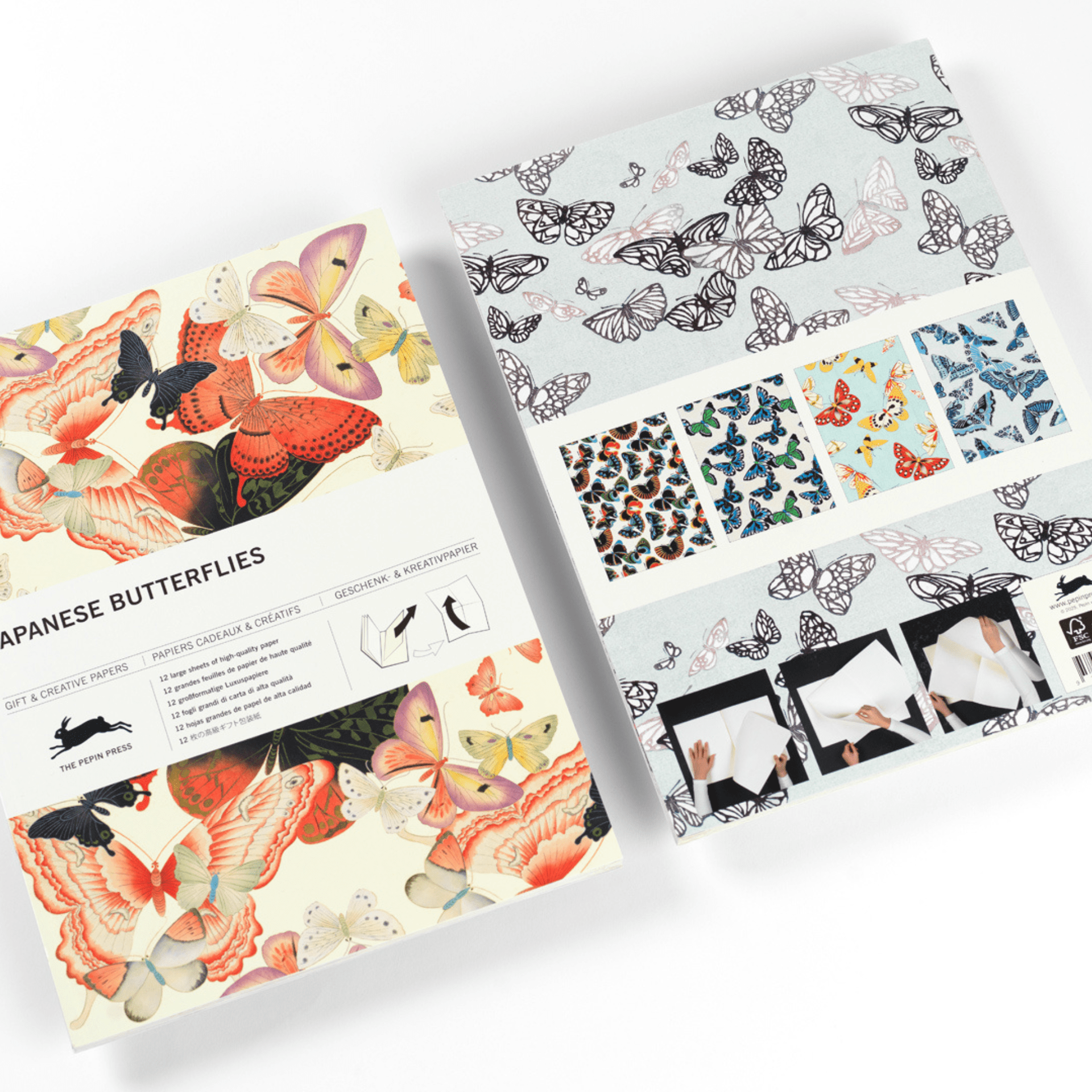 Pepin Press Carta regalo Carta regalo - Japanese Butterflies